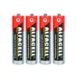Pilha Comum PQ AA 1.5V Cartela com 4 Unidades Alfacell