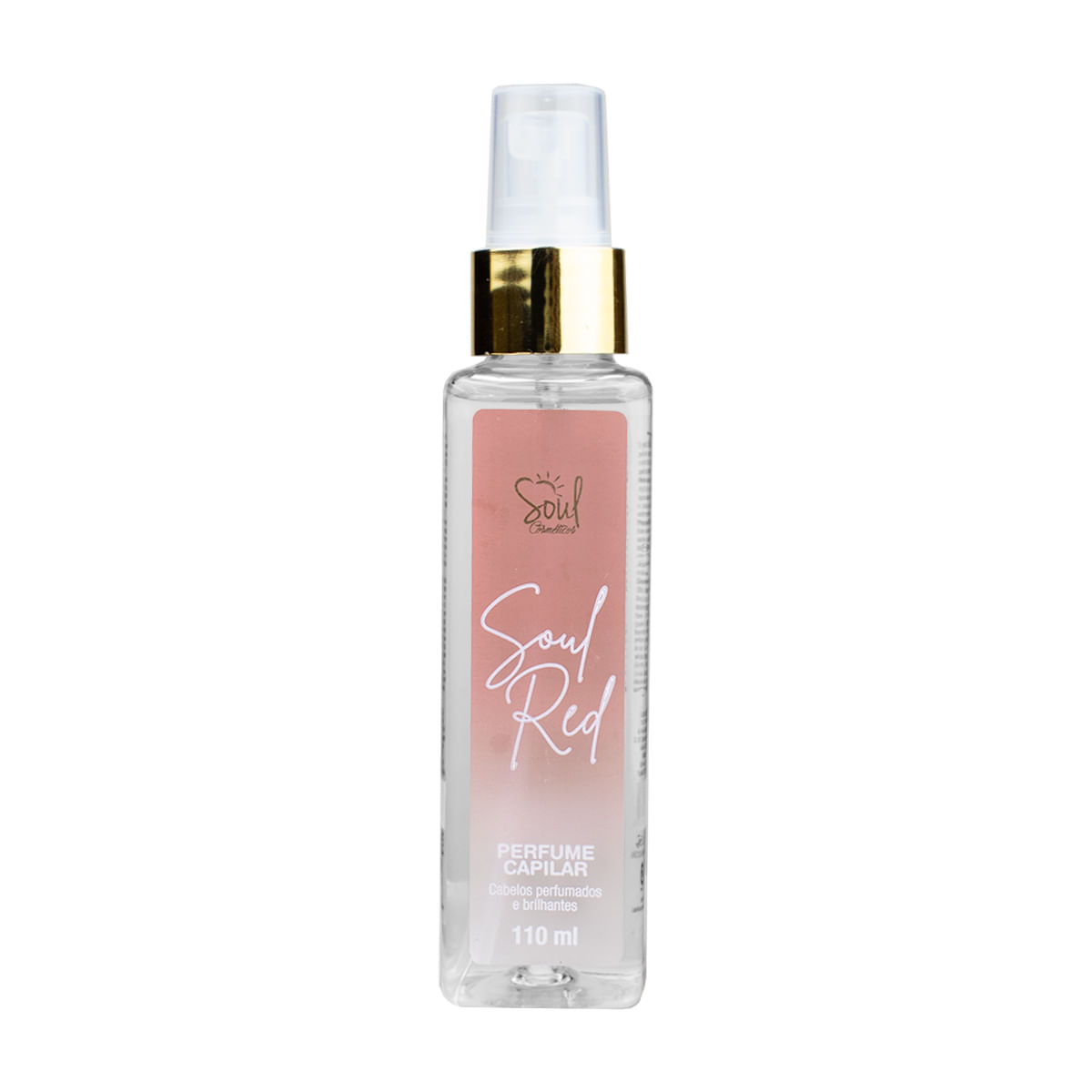 Perfume Capilar Soul Red Cabelos Perfumados e Brilhantes 110ml Soul Cosméticos