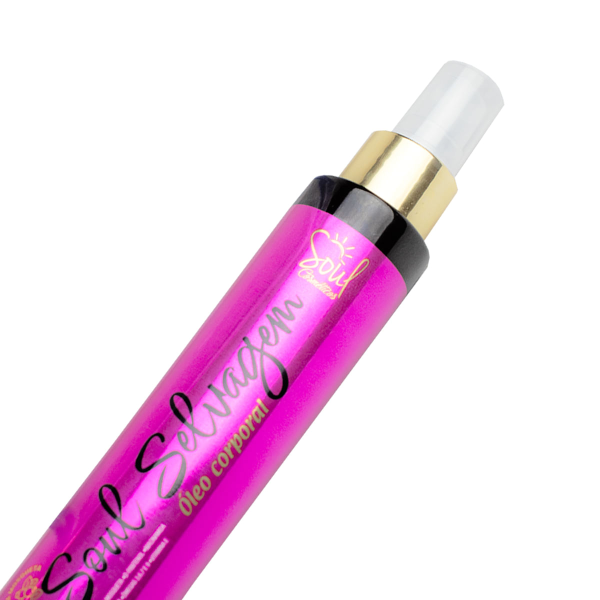 Soul Selvagem Óleo Corporal Hidratante com Rosa Mosqueta Amêndoas e Jojoba 100ml Soul Cosméticos