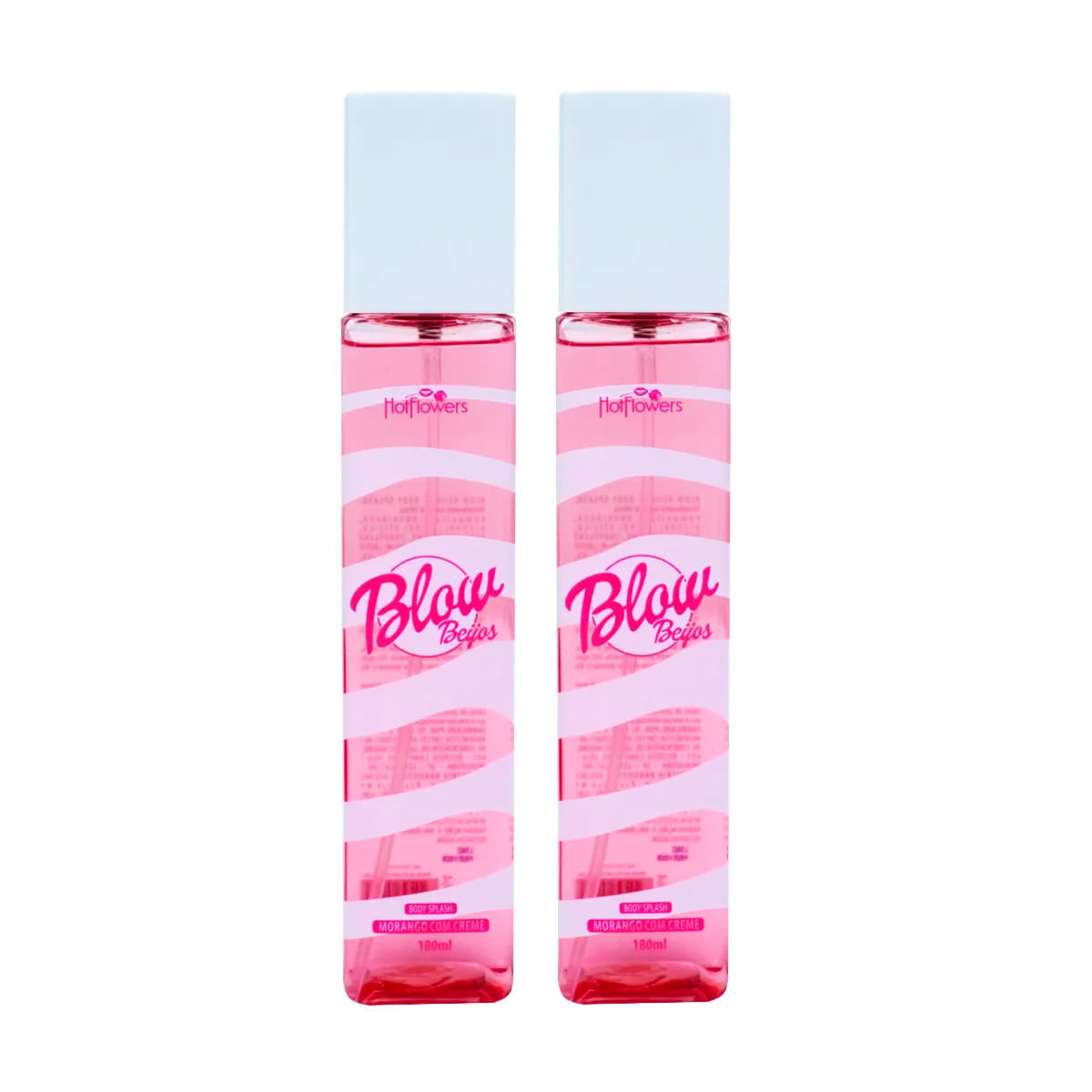 Kit com 2 Blow Girl Beijos Body Splash 180ml