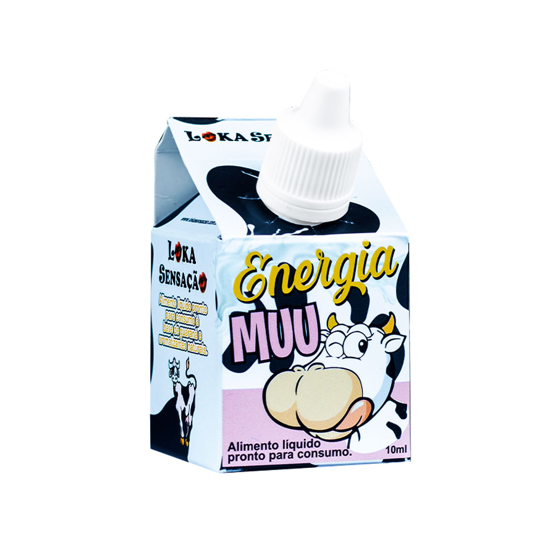 Energia Muu Vaca Gotas Estimulantes 10ml Loka Sensação