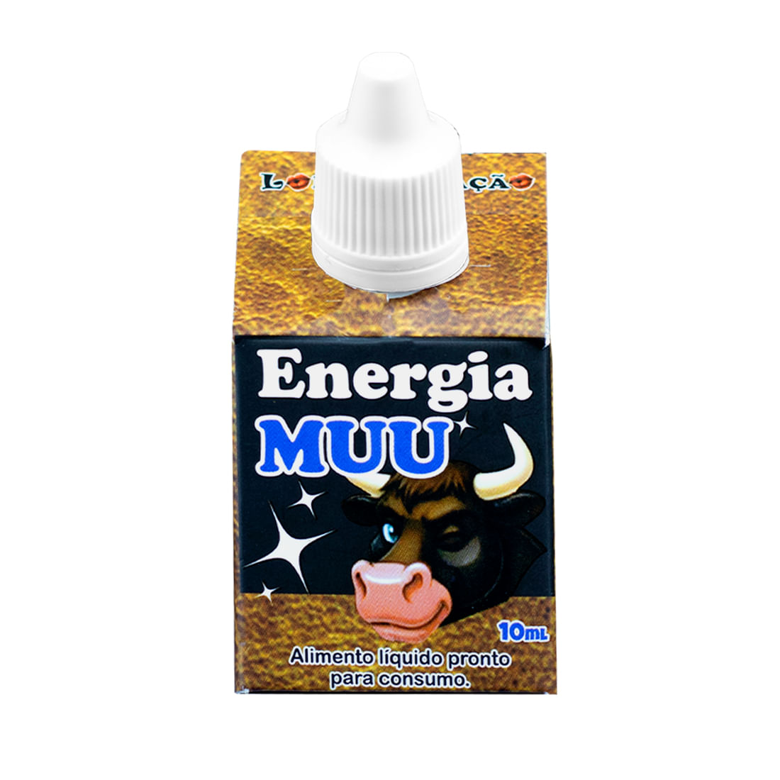 Energia Muu Touro Gotas Estimulantes 10ml Loka Sensação