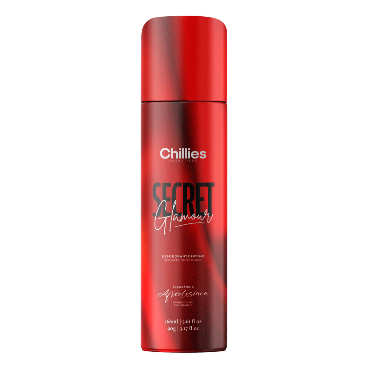 Secret Glamour Desodorante Íntimo com Fragrância Afrodisíaca 166ml Chillies