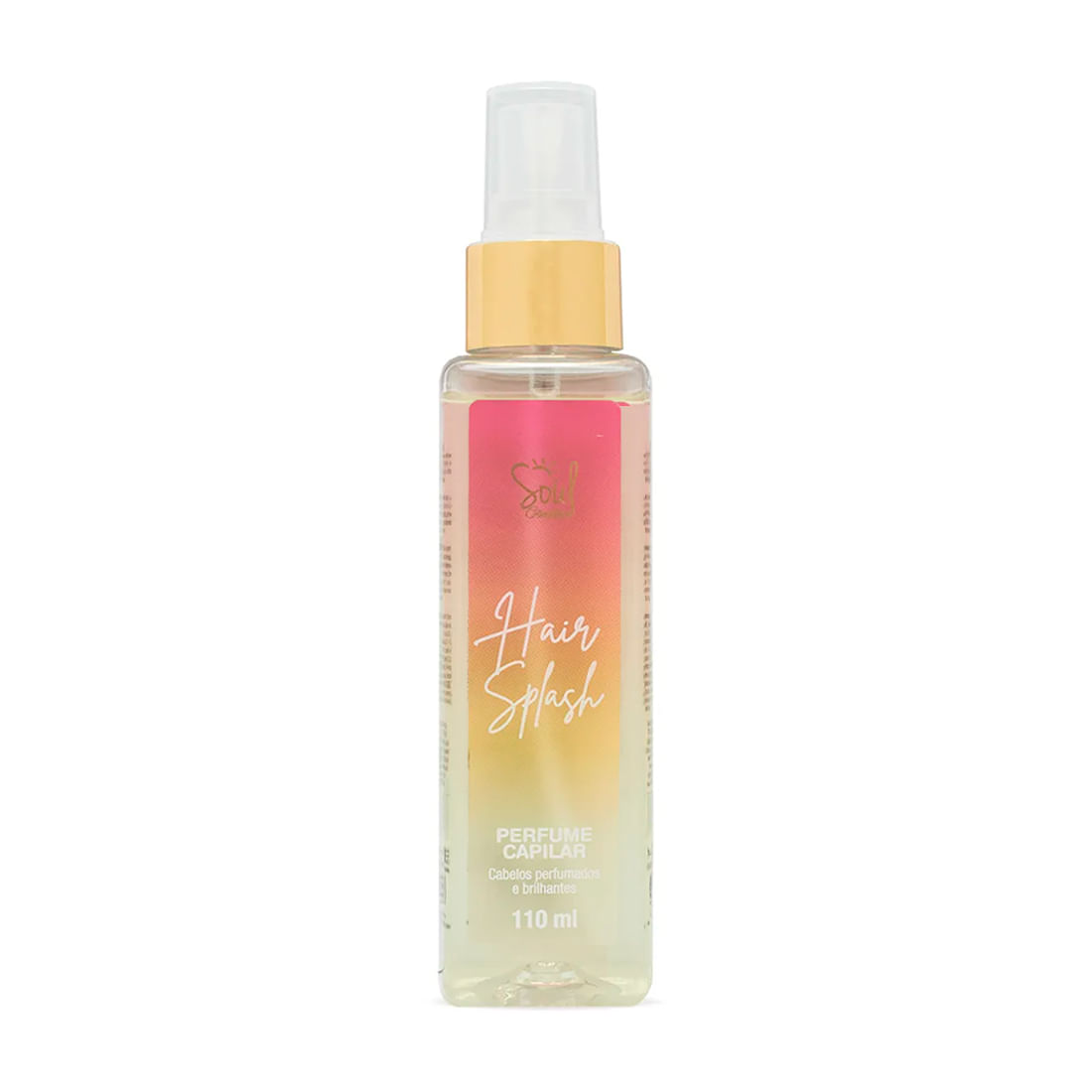 Perfume Capilar Hair Splash Cabelos Perfumados e Brilhantes 110ml Soul Cosméticos