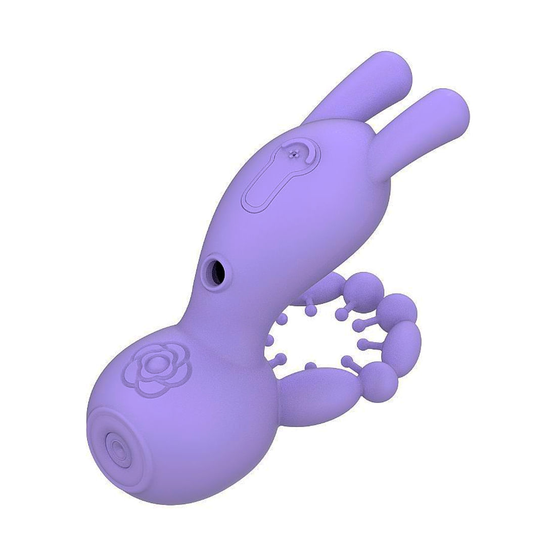 Vibrador de Ponto G e Clitóris com Umidificador e Anel Peniano Sexy Import