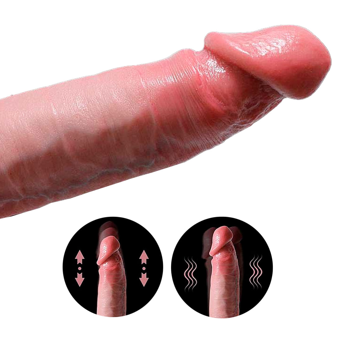 Prótese com Controle Remoto Vai e Vem 21,5 X 4,2 Sexy Import