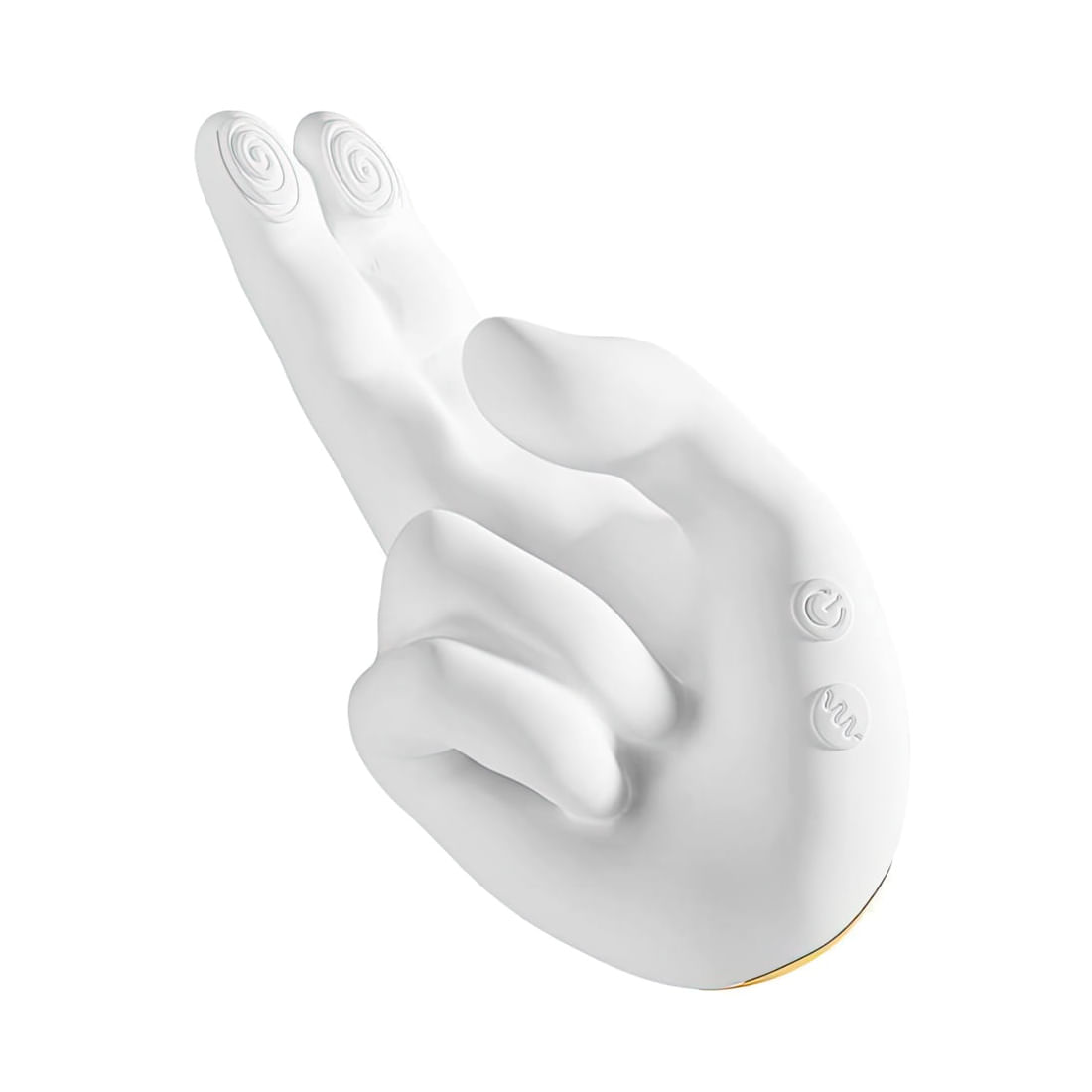 Vibrador em Formato de Mão Golden Right Hand com 10 modos de Vibração e Dedilhado Vip Mix