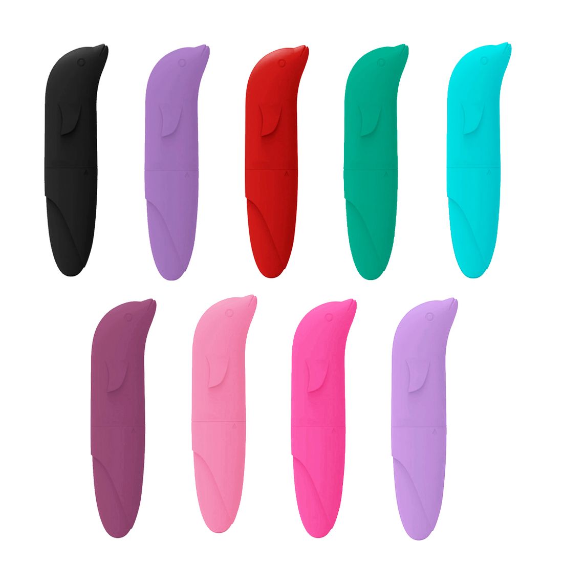 MyVibro Vibrador Ponto G Formato Golfinho Aveludado MyVib