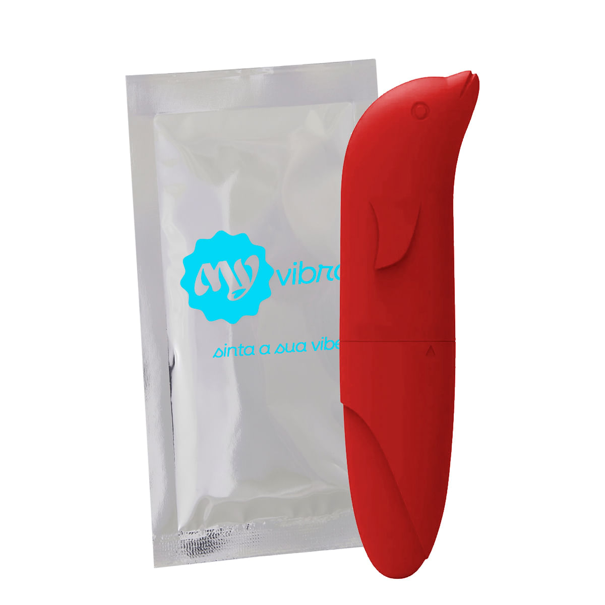 MyVibro Vibrador Ponto G Formato Golfinho Aveludado MyVib