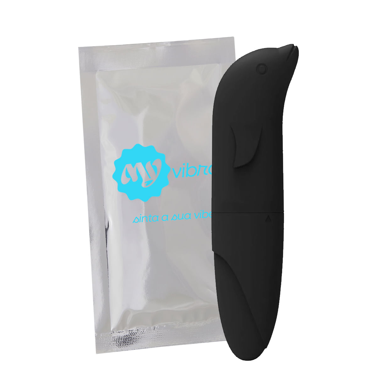 MyVibro Vibrador Ponto G Formato Golfinho Aveludado MyVib