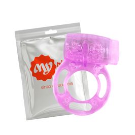 MyRing Anel Peniano com Vibrador e Estimulador Clitoriano MyVib