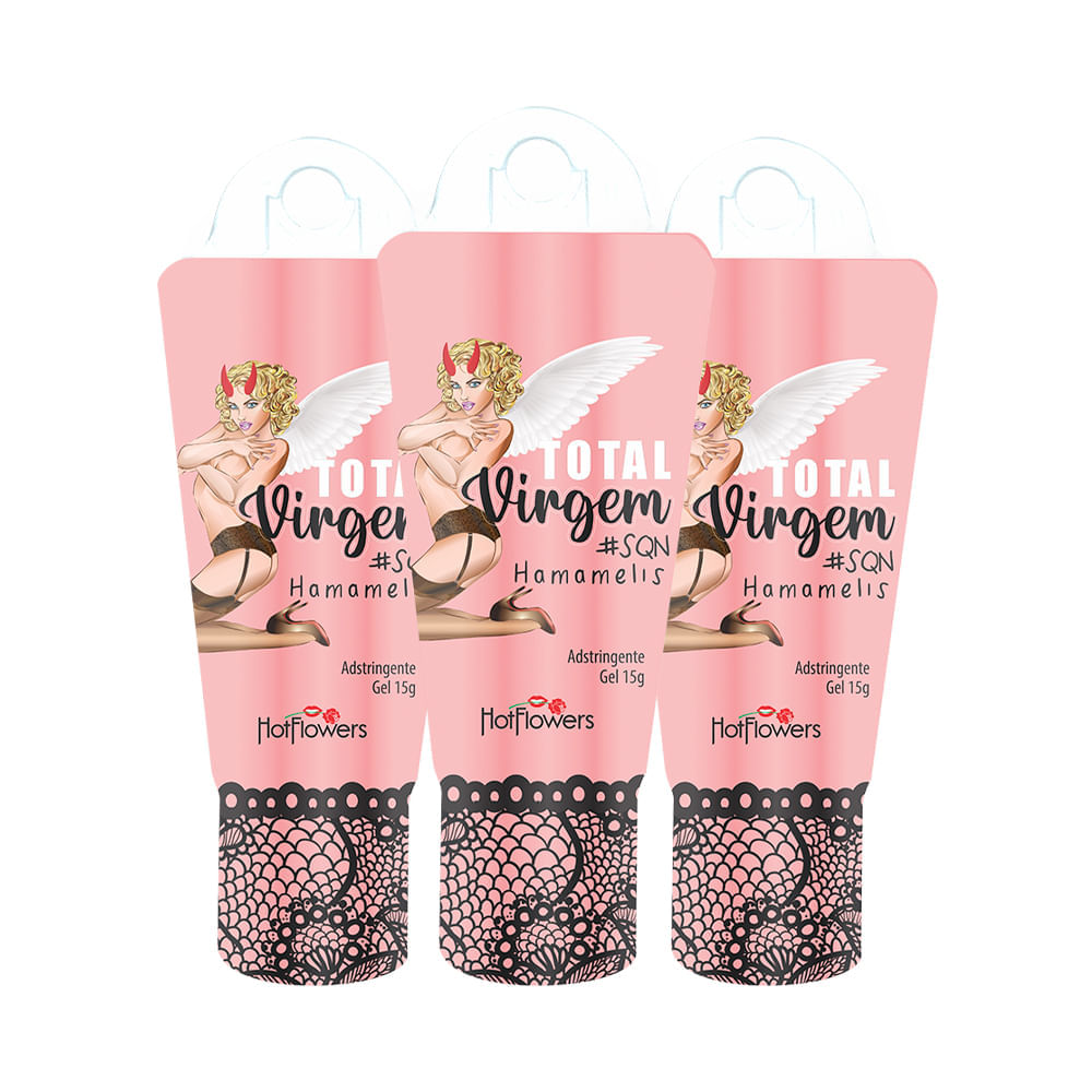 Kit com 3 Total Virgem Gel Adstringente