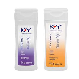 Naturals Lubrificante Íntimo Beijável com Ácido Hialurônico 50g K-Y'
