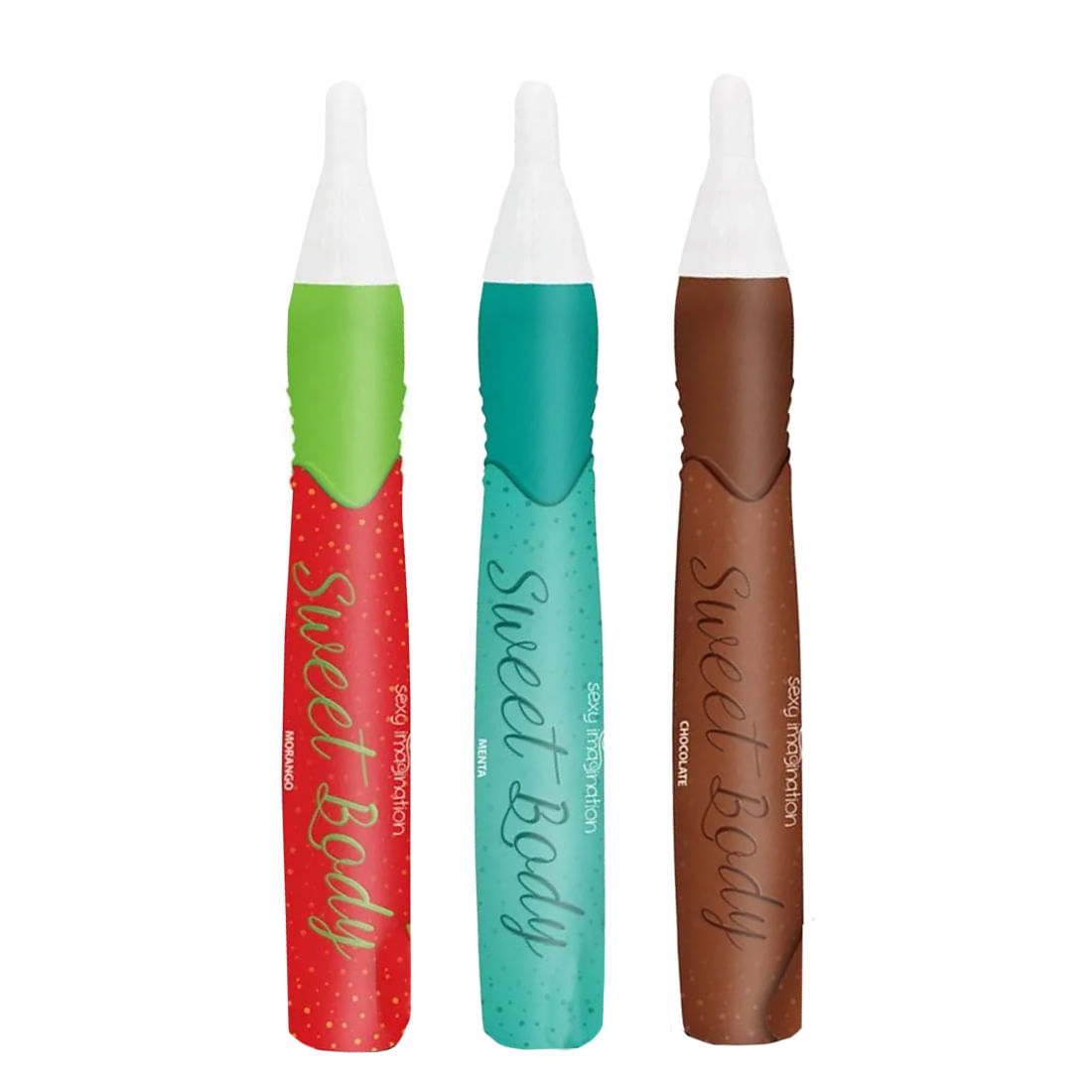 Caneta Comestível Sweet Body 25g Linha Sexy Imagination Sexy Fantasy