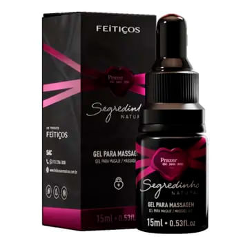Lubrificante Segredinho Tradicional 15ml Feitiços Aromáticos Lubrificante Segredinho Tradicional 15ml Feitiços Aromáticos