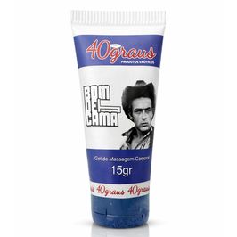 Bom de Cama Gel Retardante para Massagem Corporal Masculina 15g 40 Graus