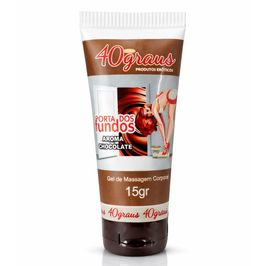 Porta dos Fundos Gel para Massagem Corporal de Chocolate 15g 40 Graus