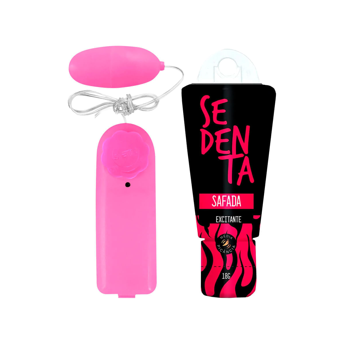 Duplinha com Vibro Ó Bullet Cápsula Vibratória Massageadora e Sedenta Safada Excitante com Picância