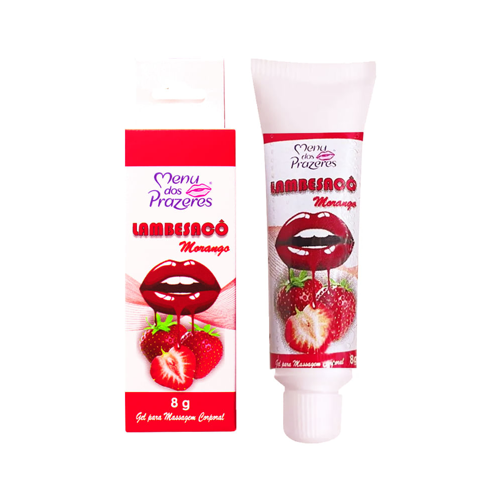 Lambesacô Gel Ice para Oral 8g Linha Safadeza Menu dos Prazeres