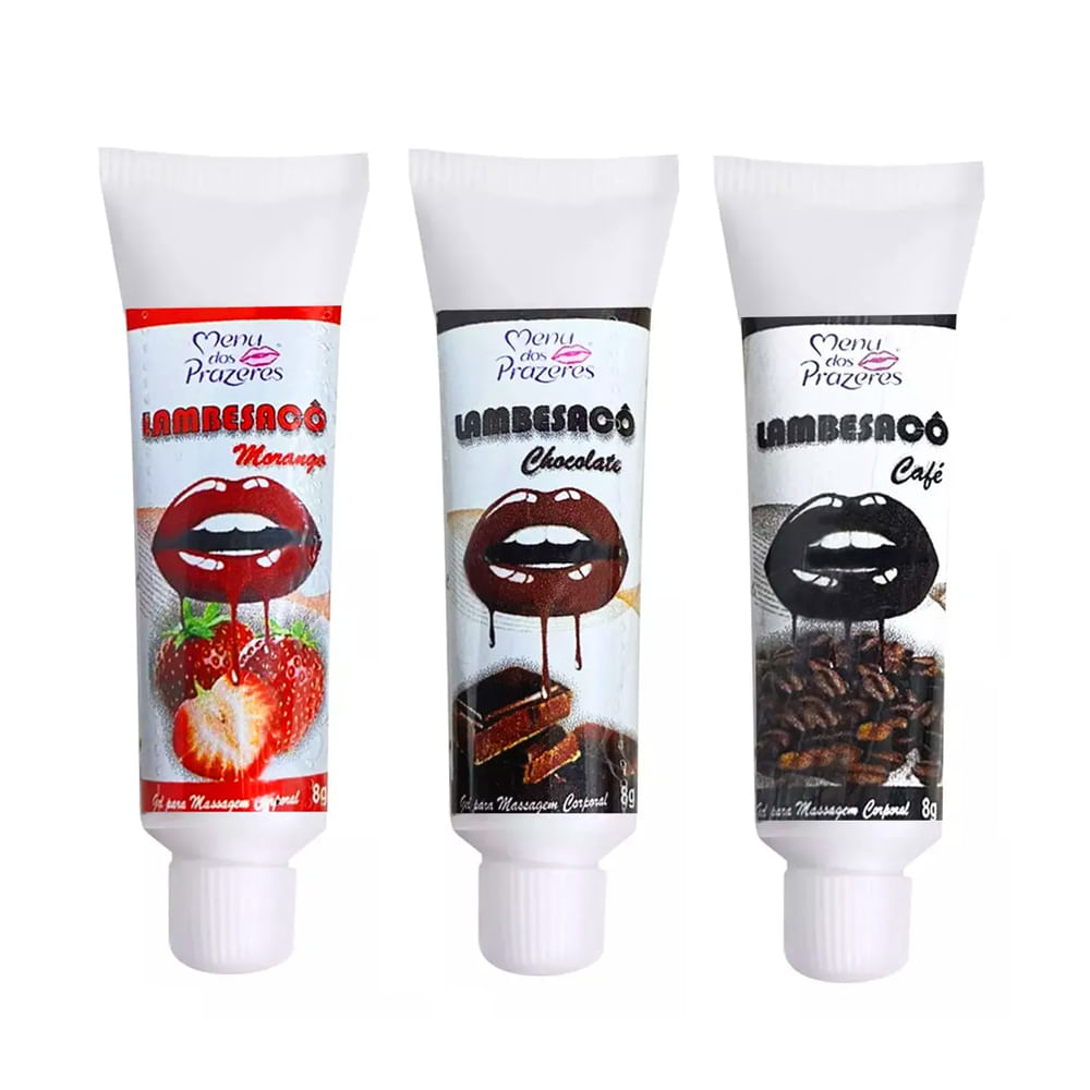 Lambesacô Gel Ice para Oral 8g Linha Safadeza Menu dos Prazeres