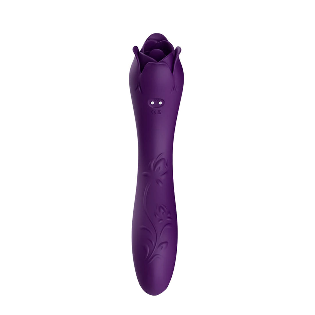 Vibrador Duplo Ponto G 9 Modos de Vibração e Estimulador Língua 9 Modos de Estímulo Vip Mix