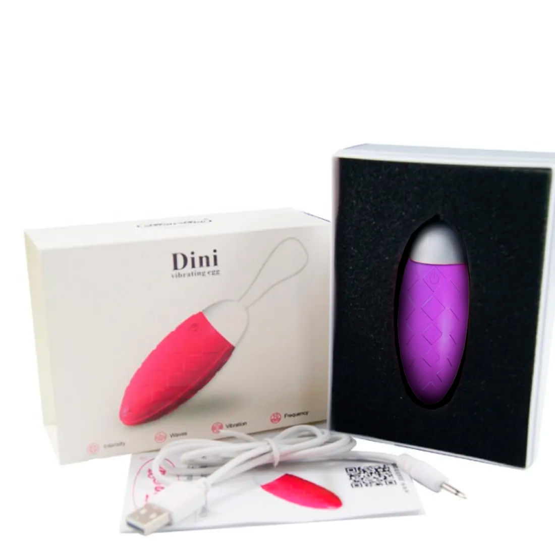 Dini Vibrating Egg Cápsula Vibratória com 10 Vibrações Miss Collection