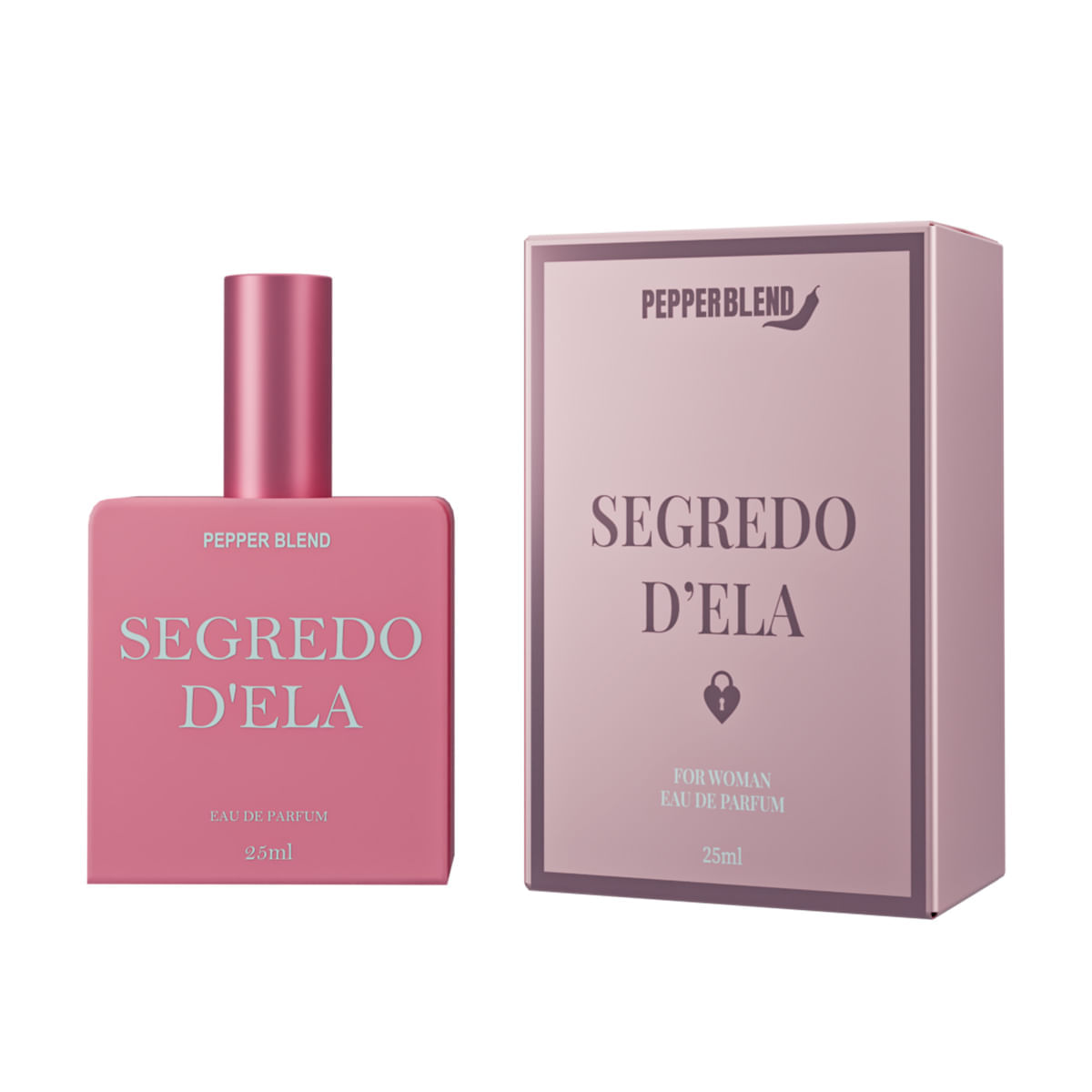 Perfume Segredo D'Ela for Woman Eau de Parfum 25ml Pepper Blend