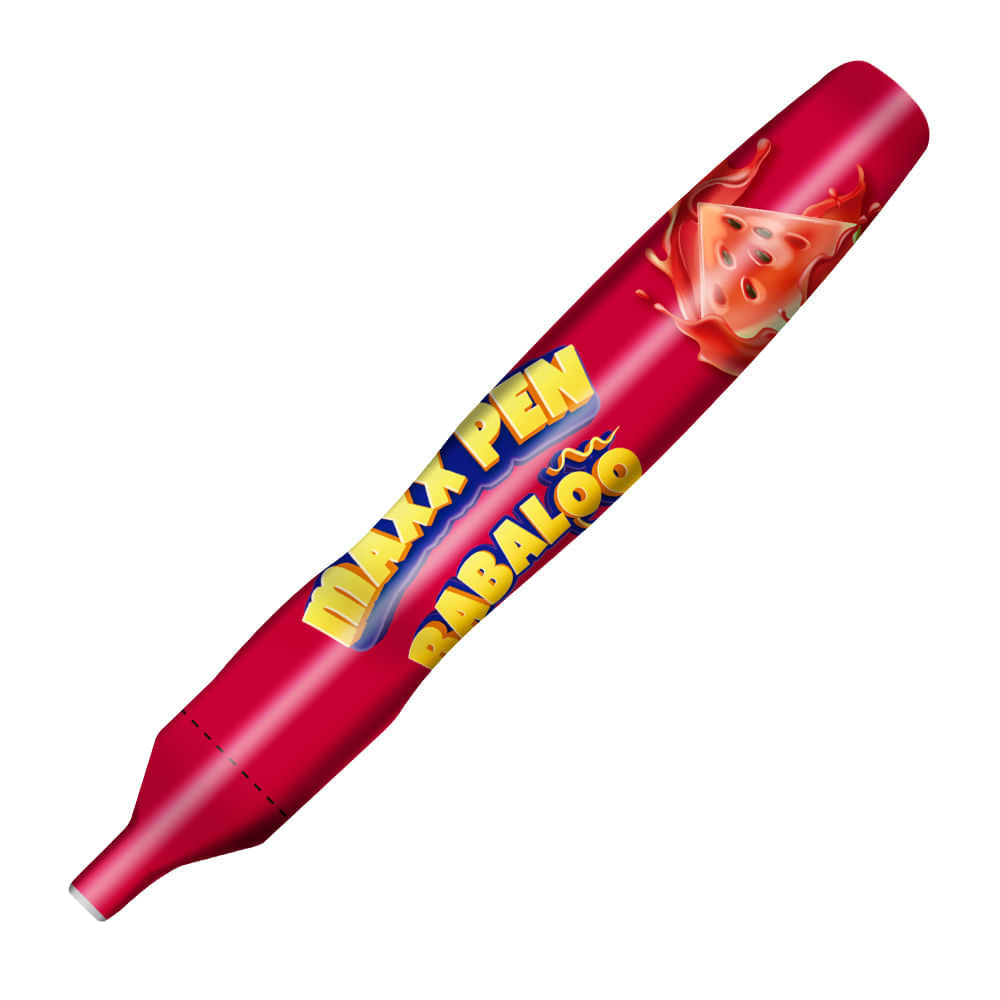 Maxx Babaloo Caneta Comestível Bala Líquida em Gel 20g Pepper Blend