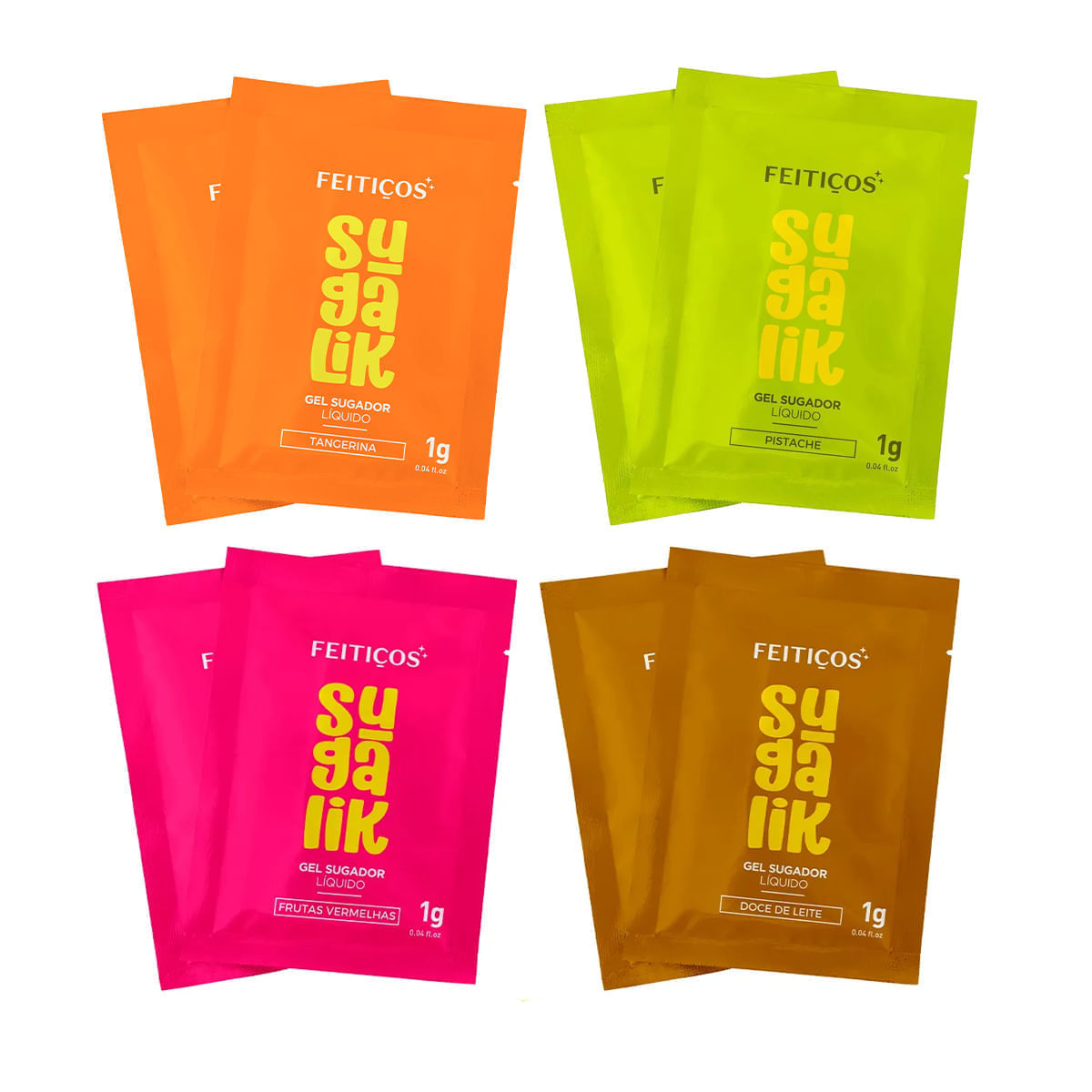 Sachê Sugalik Sugador Líquido Comestível com Extrato de Jambu 1g Feitiços Aromáticos