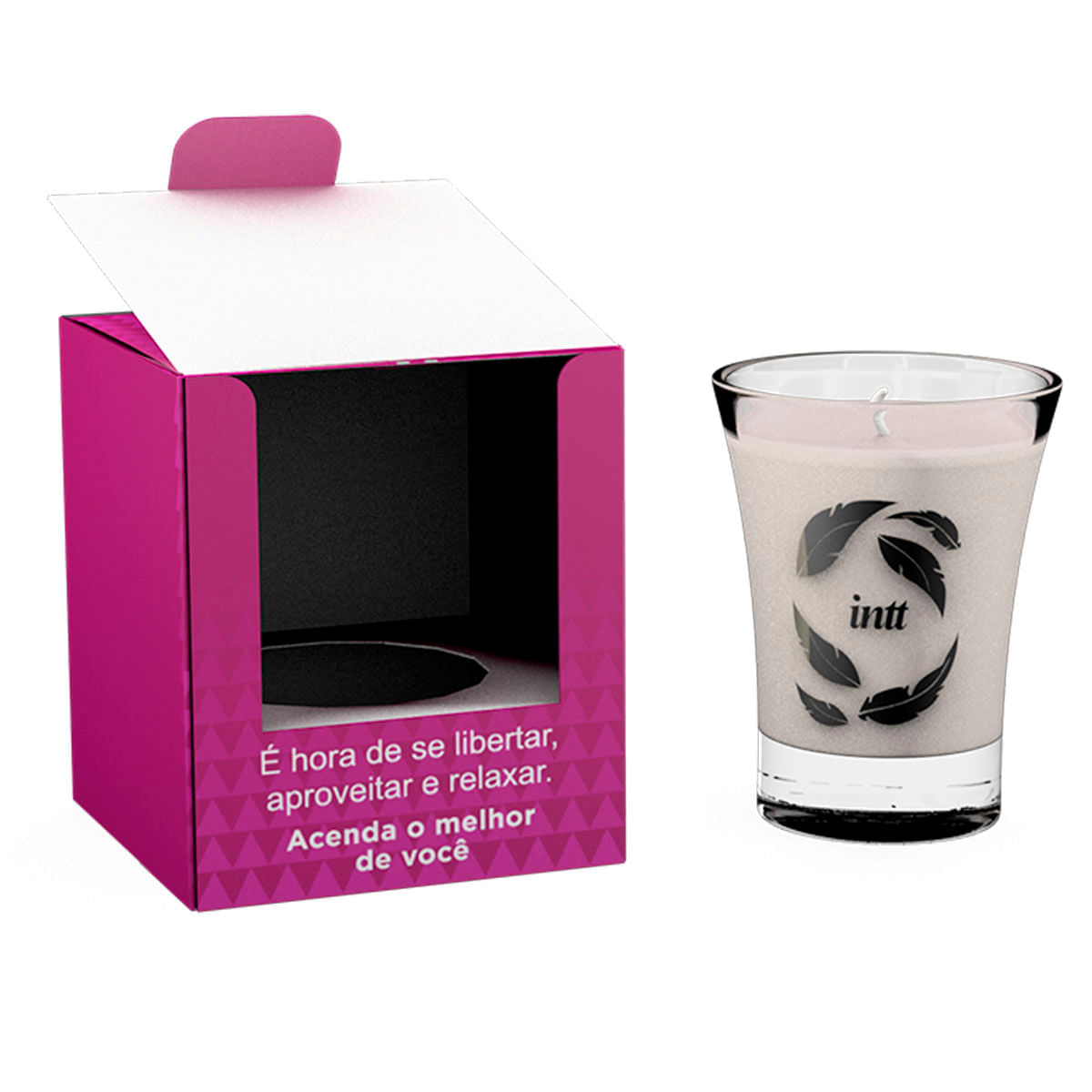 Allumer Vela para Massagem Aromática 40g Intt
