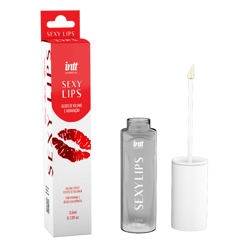Sexy Lips Gloss De Volume com Ácido Hialurônico 3,5ml Intt