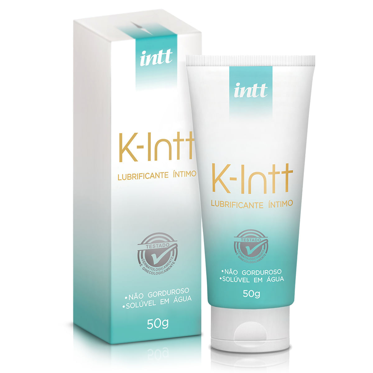 K-Intt Lubrificante Íntimo Não Gorduroso Solúvel em Água 50g Intt