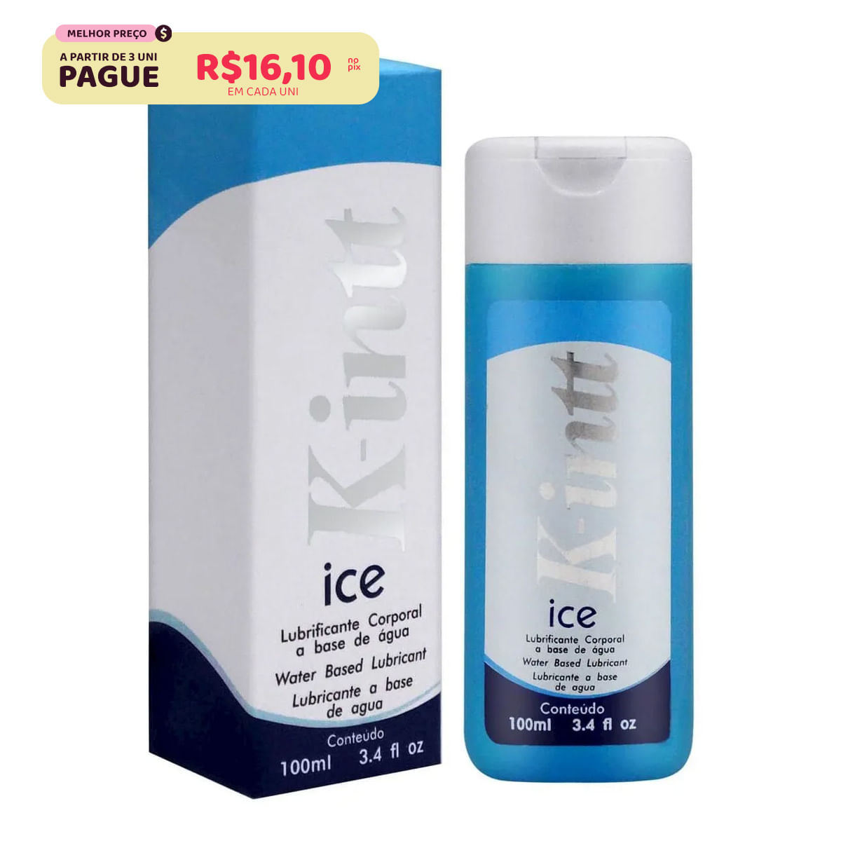 K-Intt Lubrificante Ice 100ml Intt