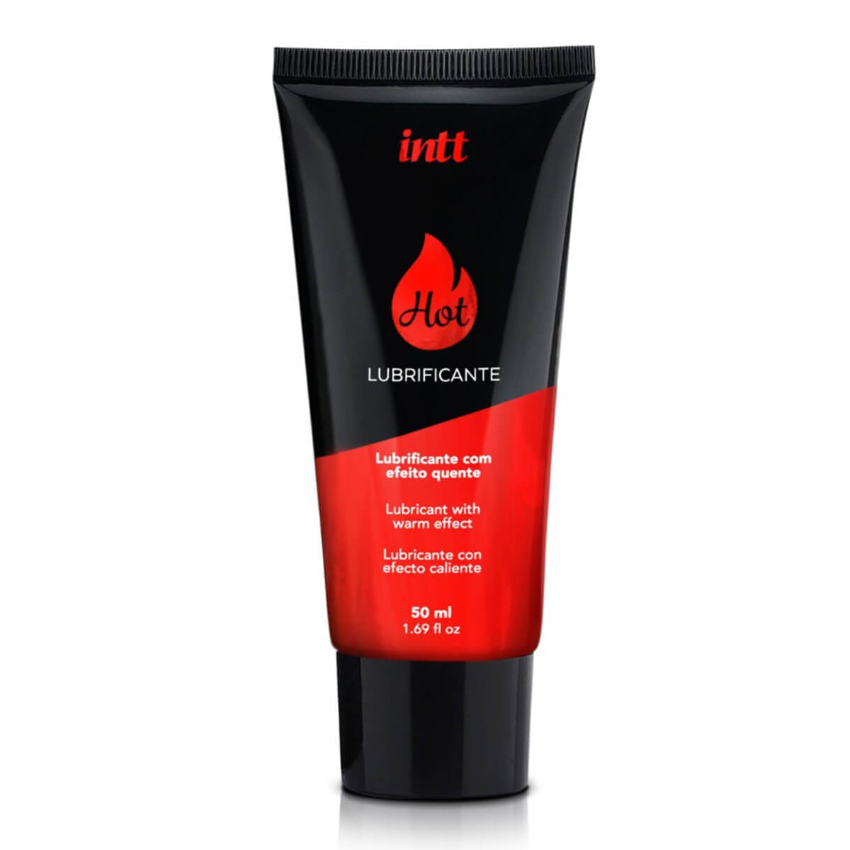 Lubrificante Hot a Base de Água Sabor Morango 50ml Intt