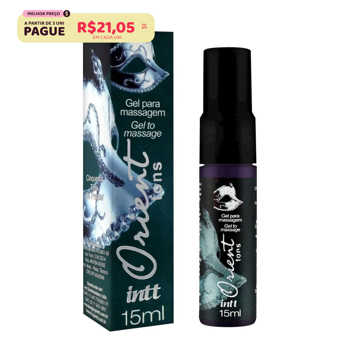 Orient Sexy Cinquenta Tons de Cinza 15ml Intt