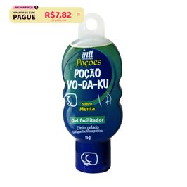 Vo-Da-Ku Gel Facilitador com Efeito Gelado 15g Linha Poções Intt