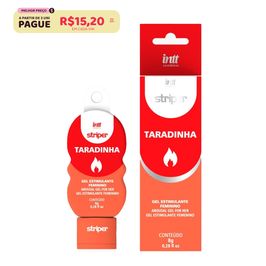 Taradinha Excitante Feminino 8g Linha Stripper Intt