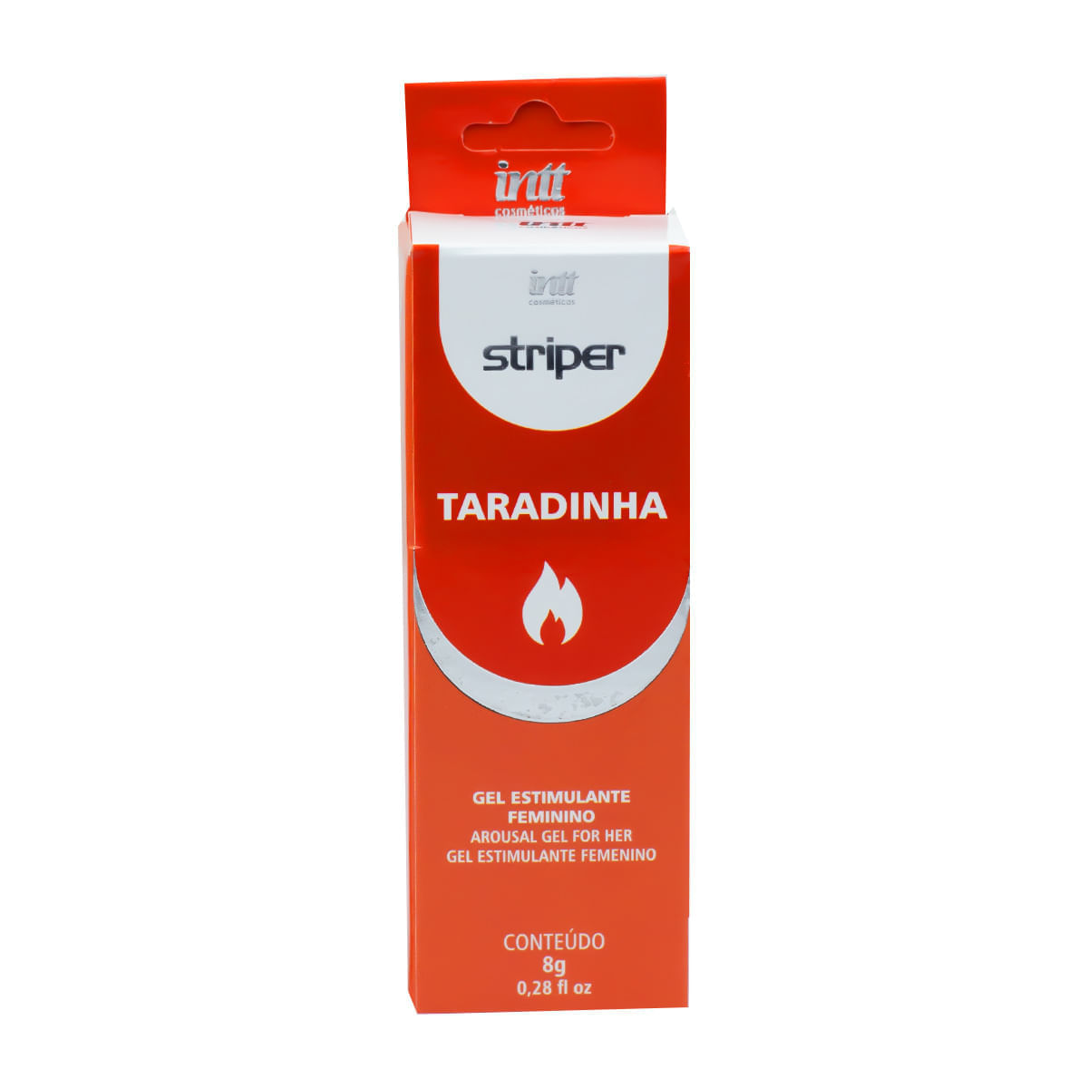 Taradinha Excitante Feminino 8g Linha Stripper Intt