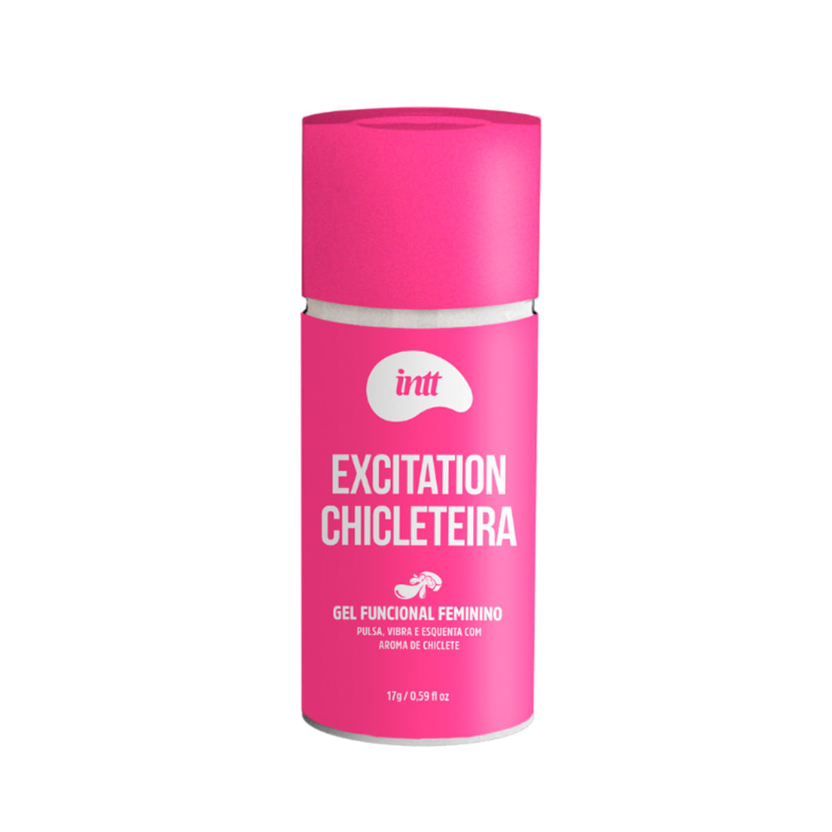 Excitation Chicleteira Excitante Feminino 17ml Linha Collors Intt