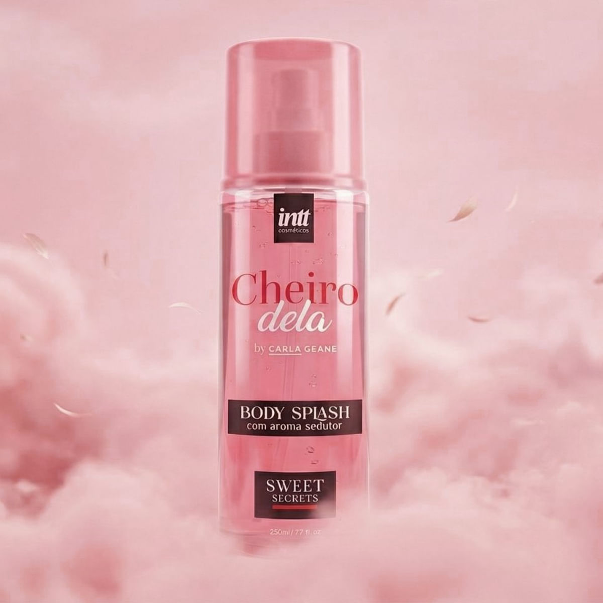 Cheiro Dela Body Splash com Aroma Sedutor Linha Sweet Secrets By Carla Geane 230ml Intt