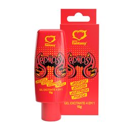 Ardilosa Gel Excitante 4 em 1 Aquece Excita Eletriza e Pulsa 15g Sexy Fantasy