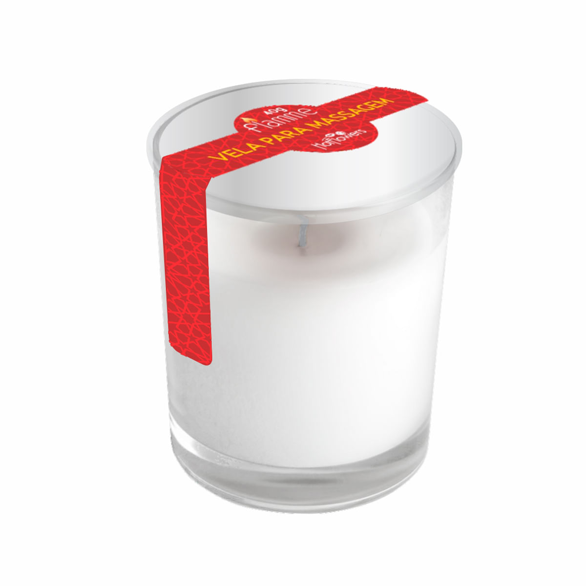 Flamme Whisper Vela Aromática Para Massagem 40g Hot Flowers