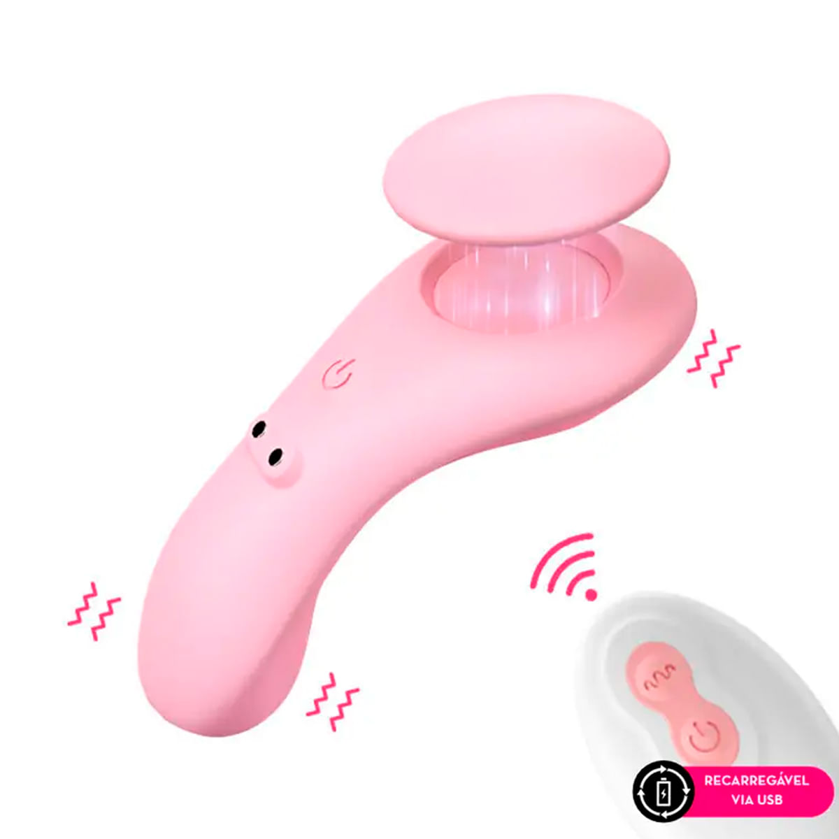 Vibrador de Calcinha com 10 Modos de Vibração e Controle Remoto Me Ame