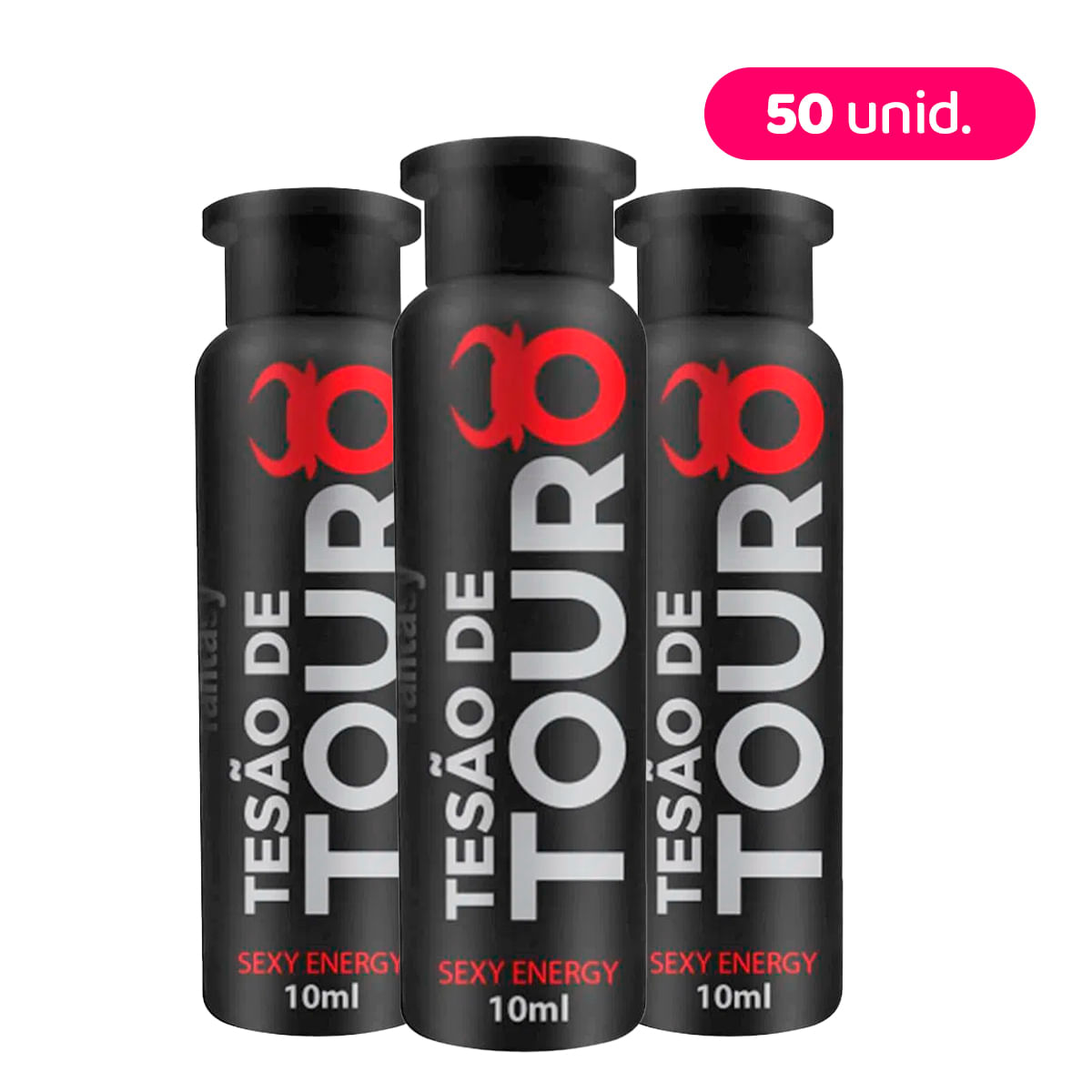 Kit com 50 Tesão de Touro Afrodisíaco Natural