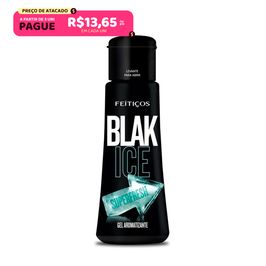 Gel Comestível Beijável Blak Ice Super Fresh 40ml Feitiços Aromáticos