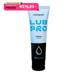 LubPro Premium Lubrificante Neutro 60ml Feitiços Aromáticos