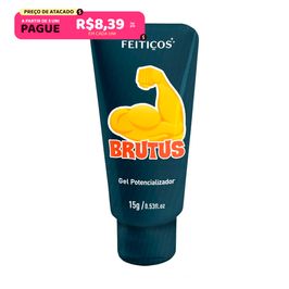 Brutus Gel Potencializador Masculino 15g Linha 10 de 10 Feitiços Aromáticos