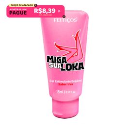 Miga Sua Loka Gel Estimulante Beijável 15g Linha 10 de 10 Feitiços Aromáticos