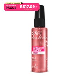 Spray para Ambiente Morango com Champanhe Sedução 60ml Feitiços