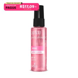 Spray para Ambiente Rosas Amor e Paixão 60ml Feitiços